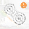 Double Circle Ruler Sewing, Double Circle Design Clothing Tailor Ruler,