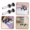 Mipcase 2pcs Toilet Tank Bolts and Gaskets Set with Leakproof