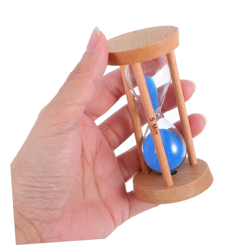 Mobestech 5 Sand Timer for Decorative Clock for Home Classroom