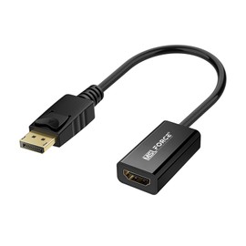 Reliable Japanese Company, Eligible Invoicing Displayport HDMI Converter Adapter, 1080P@60Hz, 1920 x 1080, 20 cm Resolution, Gold Plated Unidirectional Displayport, Voice, DP to HDMI Converter,