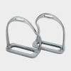 Shires Equestrian - Bent Leg Stirrup Iron - S/steel -
