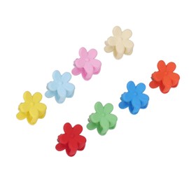 Mini Pinzas para el Cabello para Niñas, Pequeñas Pinzas para el Cabello, 100 Piezas Coloridas con Colores Vibrantes para el Peinado Diario de los Niños