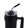 Hydragear Juno Stainless Steel Tumbler with 2-in-1 Lid and Reusable