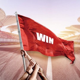 2 PCS Flag Mounting Rings Anti-Wrap Rotating Flagpole Hardware for Flag with Grommet Long Term Use Weather Easy to Install