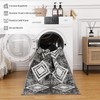 FairOnly Washable 2x3 Modern Rug Trellis Throw Rugs Non Slip
