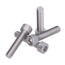 M10X1 25 Schraube M10 1,25 4Pcs Hex Bolt Socket Cap Screw A2 Stainless Steel 1.25Mm Fine Pitch Fastener Hardware (M10*45)