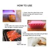 Hot Dog Slicing Tool Plastic Hot Dogs Slicing Cutter Hot