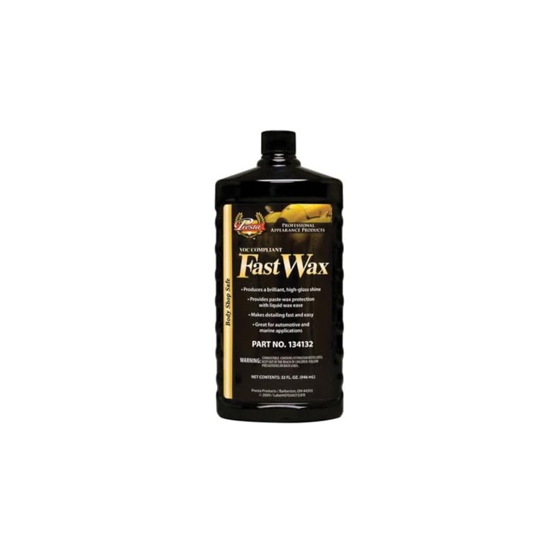 Presta PST-134132 Voc Compliant Fast Wax, 32 Fl. Oz.