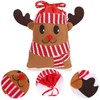 12PCS Christmas Candy Bags Treat Bags for Favors and Decorations