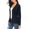 Women's Elegant Casual Long Sleeve Elastic Cardigan Lightweight Solid Knitted