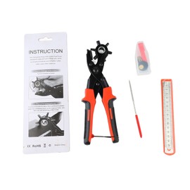 Hole Punch Pliers for Leather Belt Punching Kit Multifunctional Labor Saving Hole Opening Tool