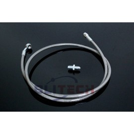 Blitech Complete Stainless Clutch Line For 02-05 Honda Civic Si Master to Slave Cylinder