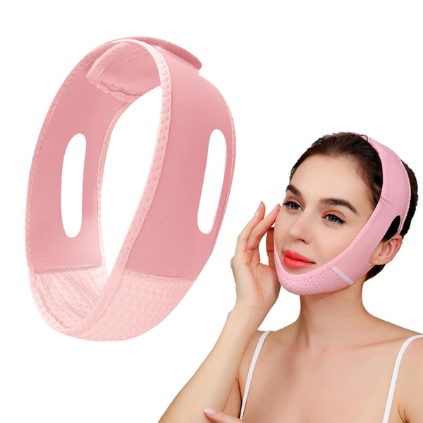 Hinapan 1 x V Line Mask, Reusable Face Slimming Band,