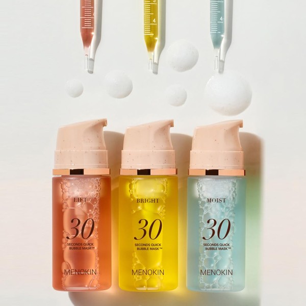 MENOKIN MENOKIN Korean Face Mask 3sets [30 seconds Quick Bubble