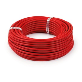 Solar Cable H1Z2Z2-K Solar Cable Photovoltaic PV Red Black Cable 4 mm² to 6 mm² 1-500 m, 6 mm² Red, 10 m