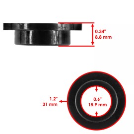 Celox for Arctic Cat 300 2X4 4X4 1998-2005 Rear Suspension Shock Absorber Bushings