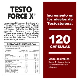 Nlb Testo Force® 120 Cápsulas Maca