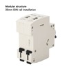 DC Circuit Breaker 2P 16A Overload Protection DIN Rail Mount