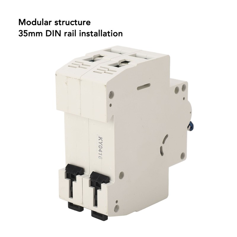 DC Circuit Breaker 2P 16A Overload Protection DIN Rail Mount