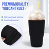3PCS Reusable Insulated Sleeve for Iced Coffee Cup
