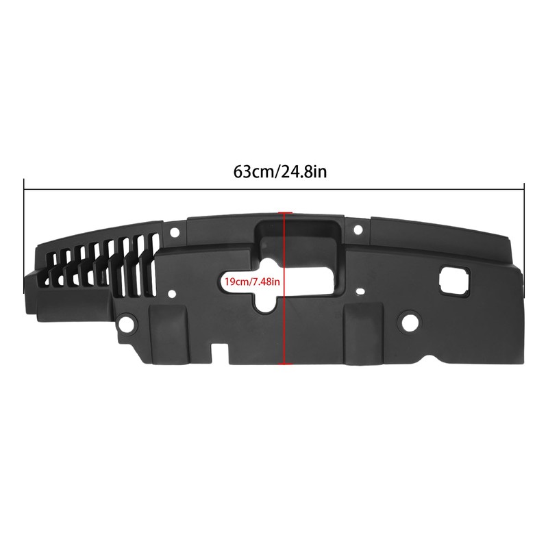 Front Upper Radiator Grille Support Sight Cover for Accord 2013-2017