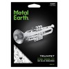 Metal Earth Trumpet 3D Metal Model Kit Fascinations