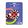 Sassy Spin and Chew Flex Ring Rattle with Dual Action