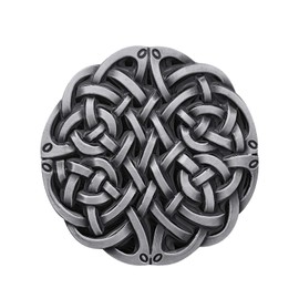 YOQUCOL American Keltic Irish Scottish Celtic Cross Celtic Knot Belt Buckle For Men