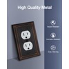 ZILLSEA Metal Wall Plates, Switch Plates and Outlet Covers, Decorative