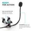 Movo Movo ACM400 Flexible Gooseneck Omnidirectional Microphone for Motovlogging Moto