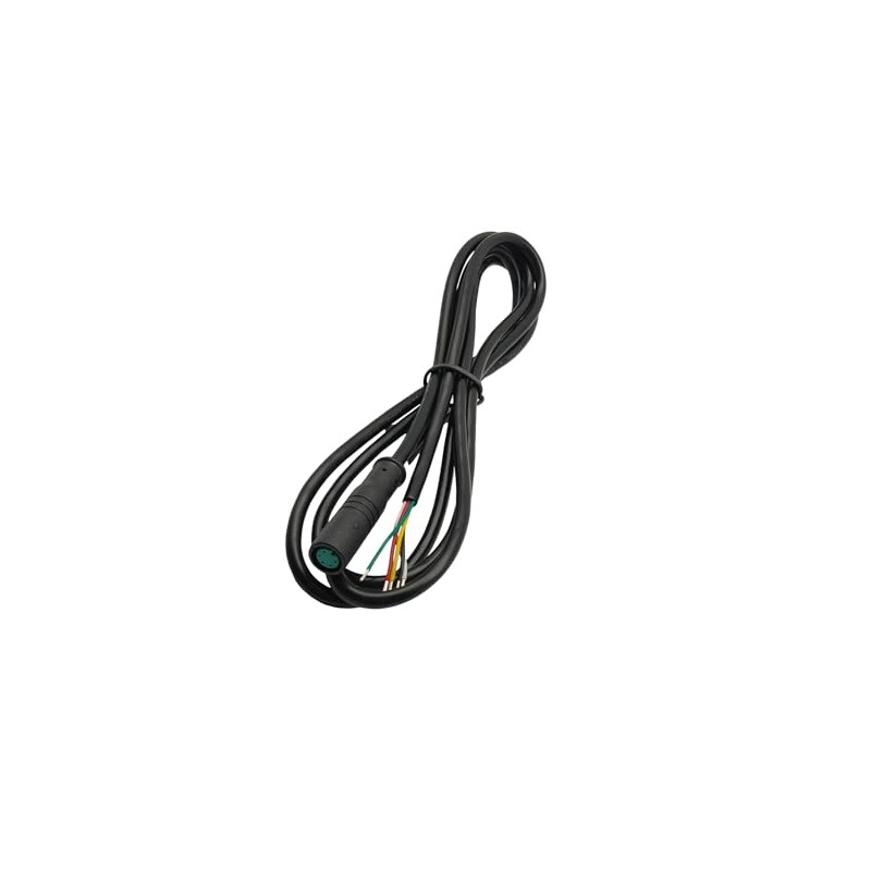 Pitertul 5Pin 3.9Ft Ebike Extension Cable Female Plug Waterproof Wire