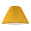 Traditional 12" Ochre Cotton Coolie Lampshade Suitable for Table Lamp