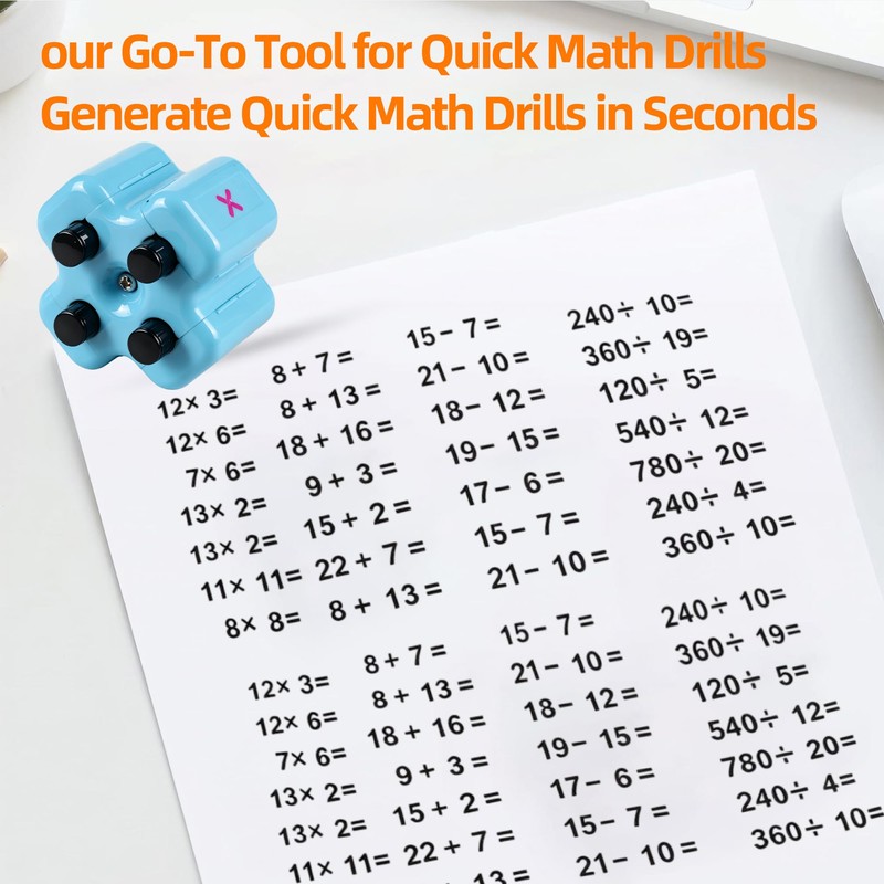 4-in-1 Number Line & Math Roller Stamp, Teacher Must Haves