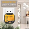 Automatic Electric Socket Tester Outlet Tester Polarity Check Meter Neutral