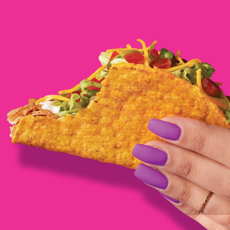 Taco Bell Mild Seasoned Flavor Crunchy Taco Shells, 12 ct,