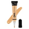L.A. Girl Corrector Pro Conceal HD, corrector amarillo, 0.25 onzas