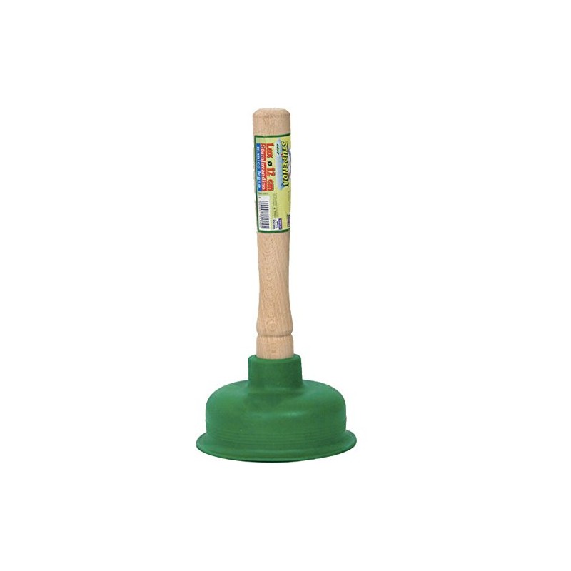 La Briantina 1 x Sink Drain, Wood Rubber, Green, Diametro