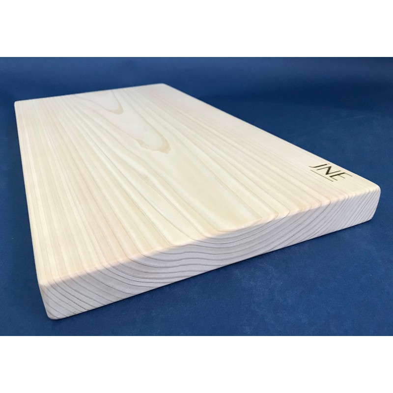Hinoki Cypress Reversible Wood Cutting Board, 17.3" x 9.5" x1.2",