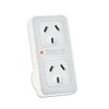 Sansai Vertical Up Powerpoint Double Adaptor/Outlet Power Board Splitter/NZ/AU