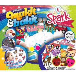 ColorBok Makit & Bakit Spark Combo 12 PC Kit, Multicolor