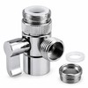 Faucet Splitter Adapter for Kitchen & Bathroom Sinks – Dual