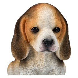 Figuren Shop GmbH Beagle Puppy Figurine - Dog Figurine, Animal Figurine, Beagle Statue, Detailed Dog Sculpture, 14.5 cm Height