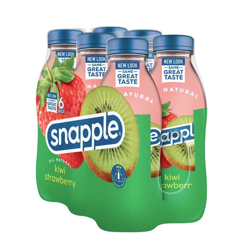 Snapple Kiwi Strawberry All Natural Juice Drink Gluten Free 100%
