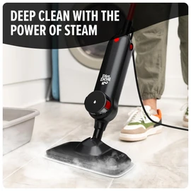 Dirt Devil Steam Mop, Hard Floor Cleaner Machine, 3-Mode Steam Cleaner Machine, Ready to Use in 30 Seconds, Ideal for Hardwood, Vinyl, Tile, Grout and More