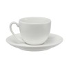 Maxwell & Williams White Basics Coupe Demi Cup and Saucer,