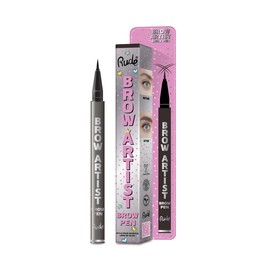 Rude Cosmetics Brow Artist Brow Pen - Black Brown for Women - 0.018 oz Brow Pen