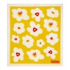 Retro Kitchen Compostable Sponge Cloth - Retro Flowers, 1 Cloth