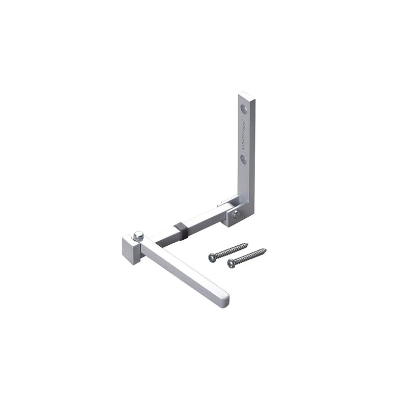 Scheffinger V77 Door Bolt Überfallschutz for Apartment Doors, 100% Steel,