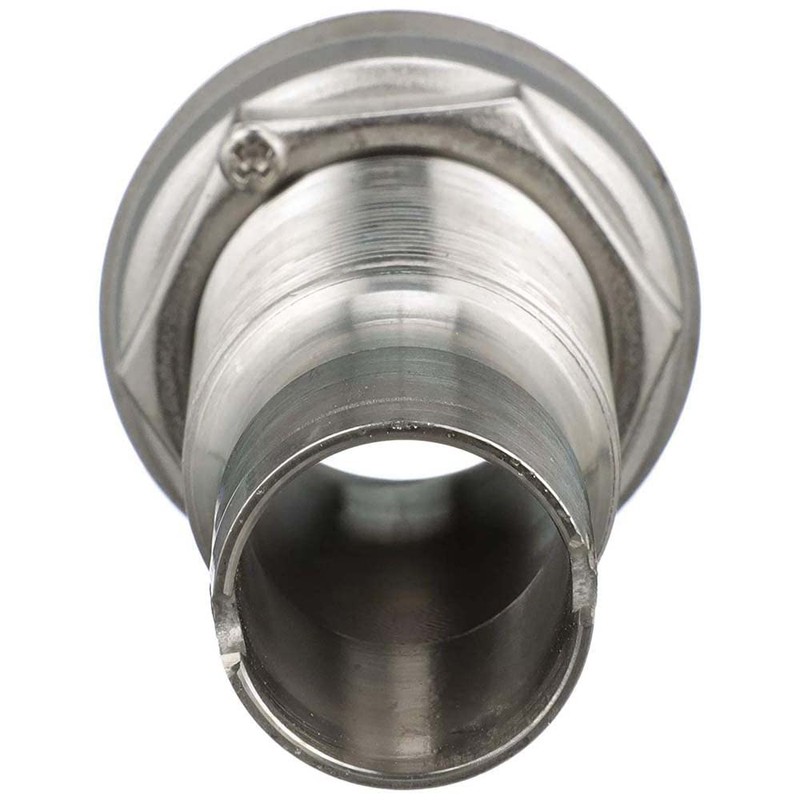 Seachoice Mega-Flow Dripless Thru Hull Fitting, 316 Stainless Steel, Fits
