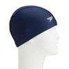 Speedo SE12070 Swim Cap, Tricot Cap, Unisex, Navy Blue, Free